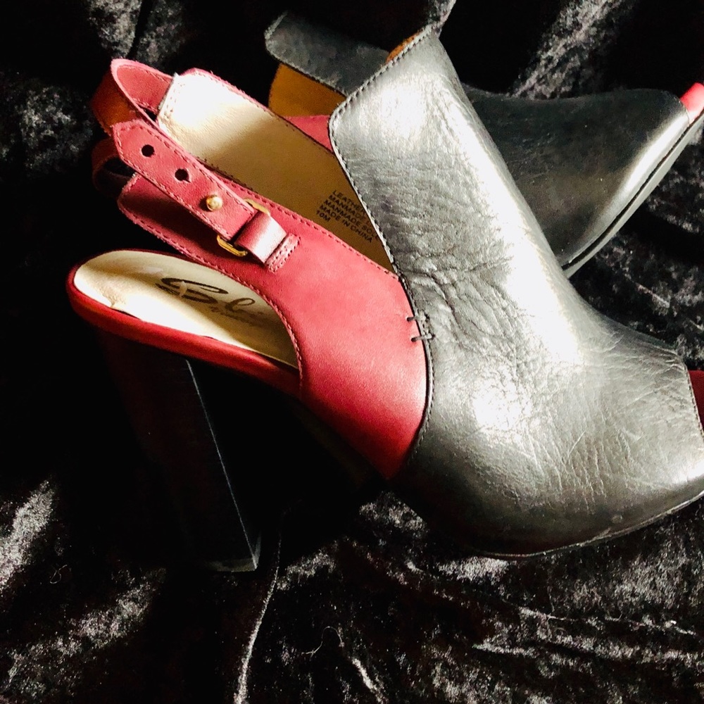 SBICCA designer shoes Sz10m 2-Tone Burgu